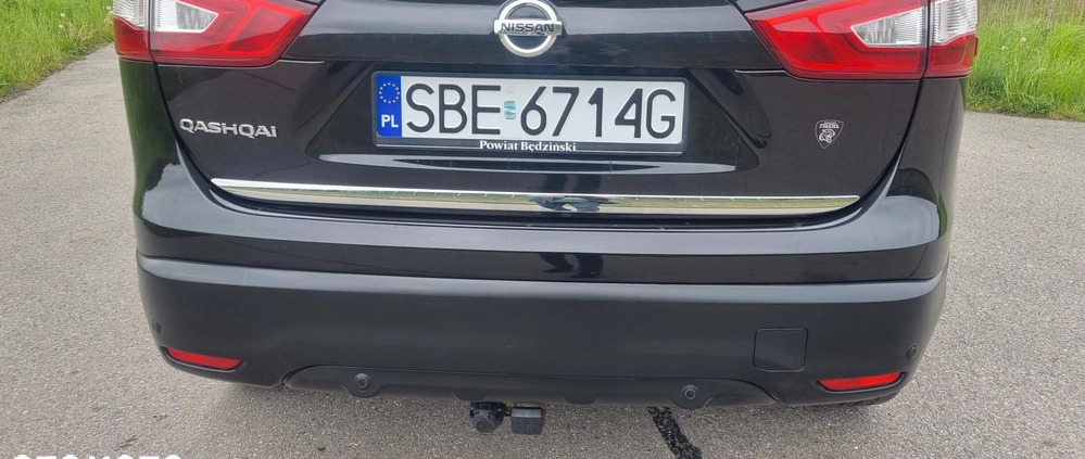 Nissan Qashqai cena 57800 przebieg: 76000, rok produkcji 2014 z Puszczykowo małe 742